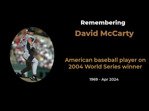 Dave McCarty, 2004 World Series winner with Red Sox, dies at 54 ...