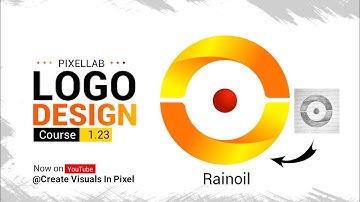 PixelLab Logo Design Series 23 / How to vectorize Logo using Bezier