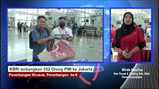 KBRI Terbangkan PMI dari Brunei ke Jakarta, Penerbangan Khusus ke-6, 19-7-2020