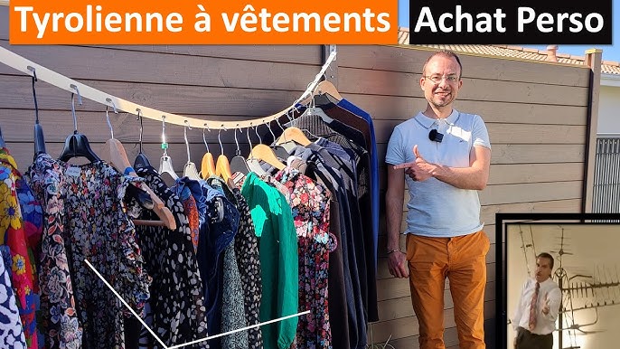 Le vrai étendoir à linge de plafond ETEND'MIEUX!