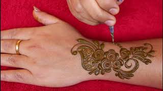 Easy back hand arabic design | mehndi design |