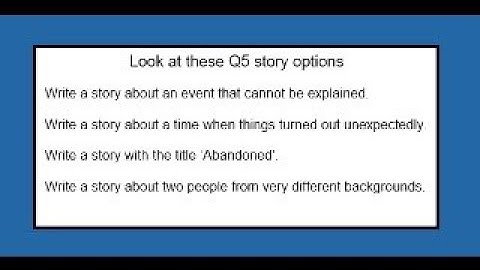 Write Your AQA GCSE English Story Before the Exam! | Ultimate Q5 Hack
