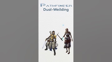 Dual-wielding in #pathfinderrpg #pathfinder2e #pf2e  #dungeonsanddragons #dnd #rpg