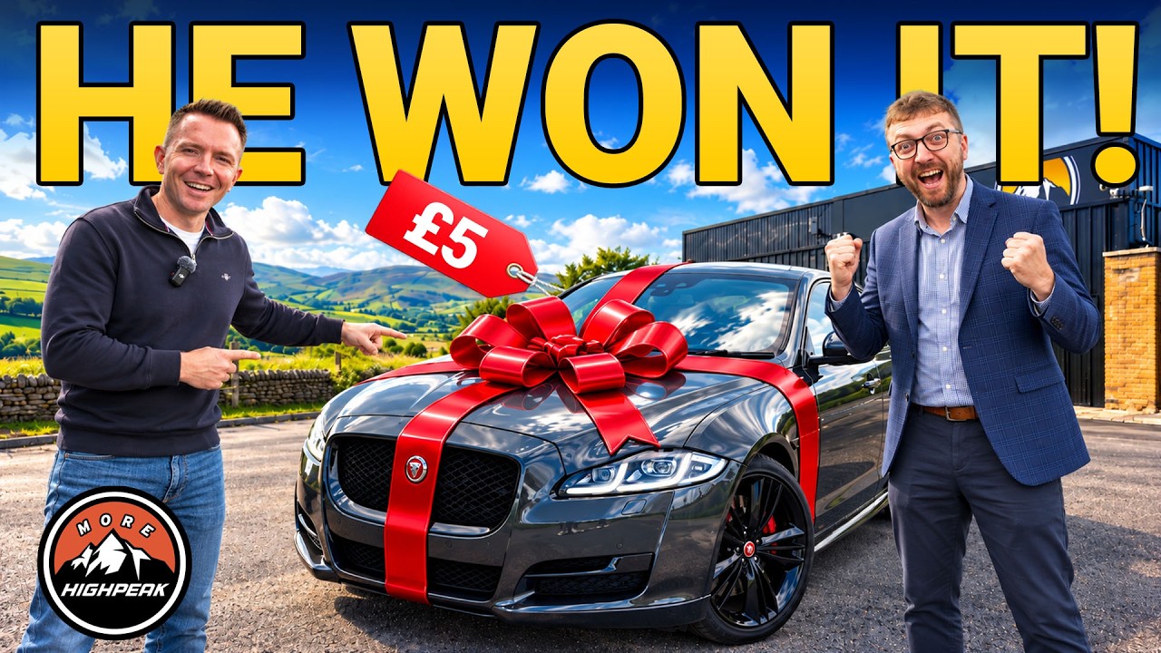 I Gave Away My £20,000 Jaguar to a Viewer!