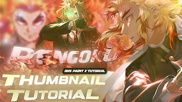 THUMBNAIL LIKE @Zenin_VFX  - IBIS PAINT X - TUTORIAL