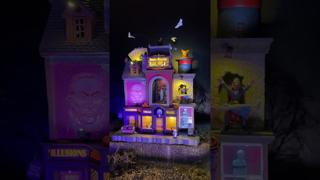 Unboxing NEW 2024 Lemax Spooky Town Michaels Exclusive 45218 Smoke