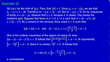Math400 - Functional Analysis - Exercises of Chapter 4 - Part 4