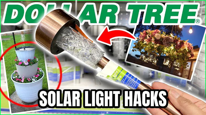 20 *UNBELIEVABLE* Dollar Tree Solar Light Hacks (DIYS THAT DON’T LOOK CHEAP)