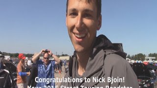 2015 SCCA Solo STR Champion Nick Bjoin