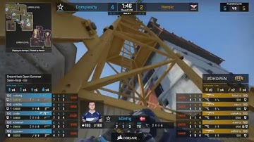 Complexity vs Heroic Dreamhack open Summer 2020 Europe - Overpass