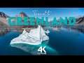 Greenland 4K Drone Nature Film Calming Piano Music Relaxation On TV 