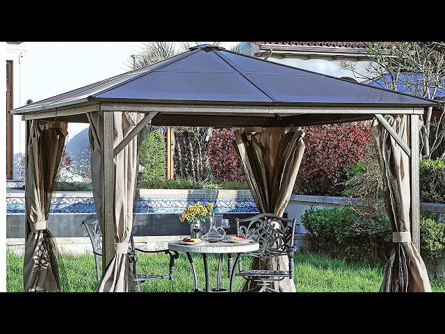 10x10 Gazebo With Netting