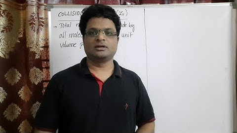 COLLISION FREQUENCY AND MEAN FREE PATH