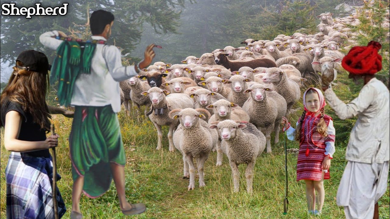 Herd Of SheepSheep HerdersCow&Lamb Sheep &Cow Sound Videos