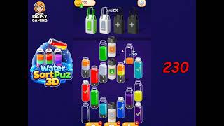 Water SortPuz 3D Level 230 Walkthrough