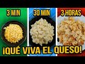 3 Min vs. 30 Min vs. 3 Horas Mac and Cheese ¡QUE VIVA EL QUESO!🧀