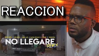 REACCION | No Llegaré | Neto Peña Ft. MC Davo x GeraMX x Santa Fe Klan x Zornoza & Zxmyr