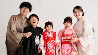 3兄妹がちょうど7.5.3歳だったのでずっと行けなかった七五三の撮影に行ってきました!!!!