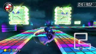 SNES Rainbow Road [150cc] - 1:25.878 - Vincent (Mario Kart 8 Deluxe World Record)