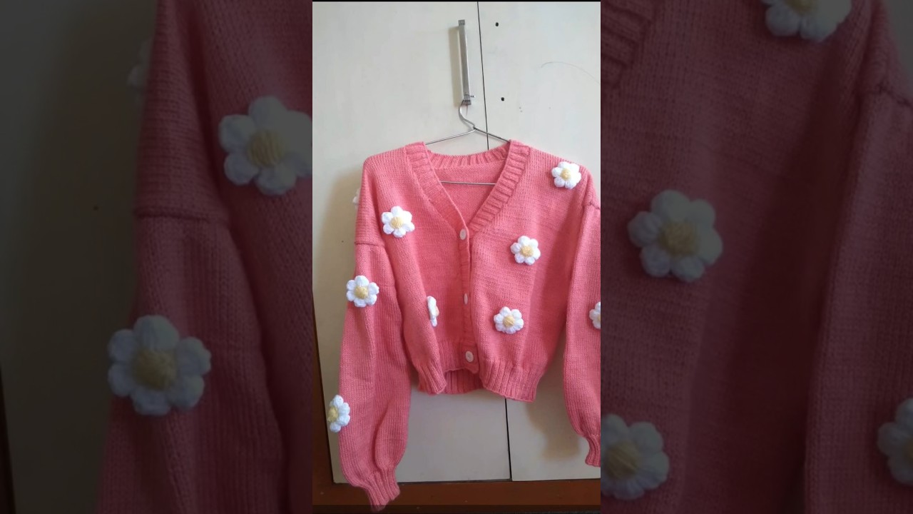 knitting machine main bani crop swater 