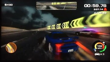 Need for Speed: The Run (Wii) - Challenges - Intermediate - Las Vegas | Mazda RX-7 RZ