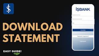 How to Download Isbank Statement PDF