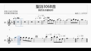 聖詩306B FL 純伴奏