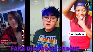 FAKE DISORDER CRINGE #6 / TIKTOK COMPILATION💙