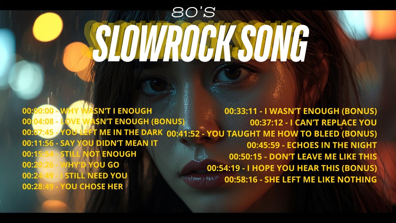 Classic Rock Love Song – 80s Slow Ballad (Heartbreak Vibes) - YouTube