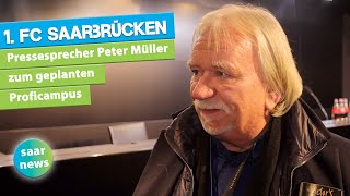Fcs Pressesprecher Peter Müller Zum Proficampus In Der Galgendell