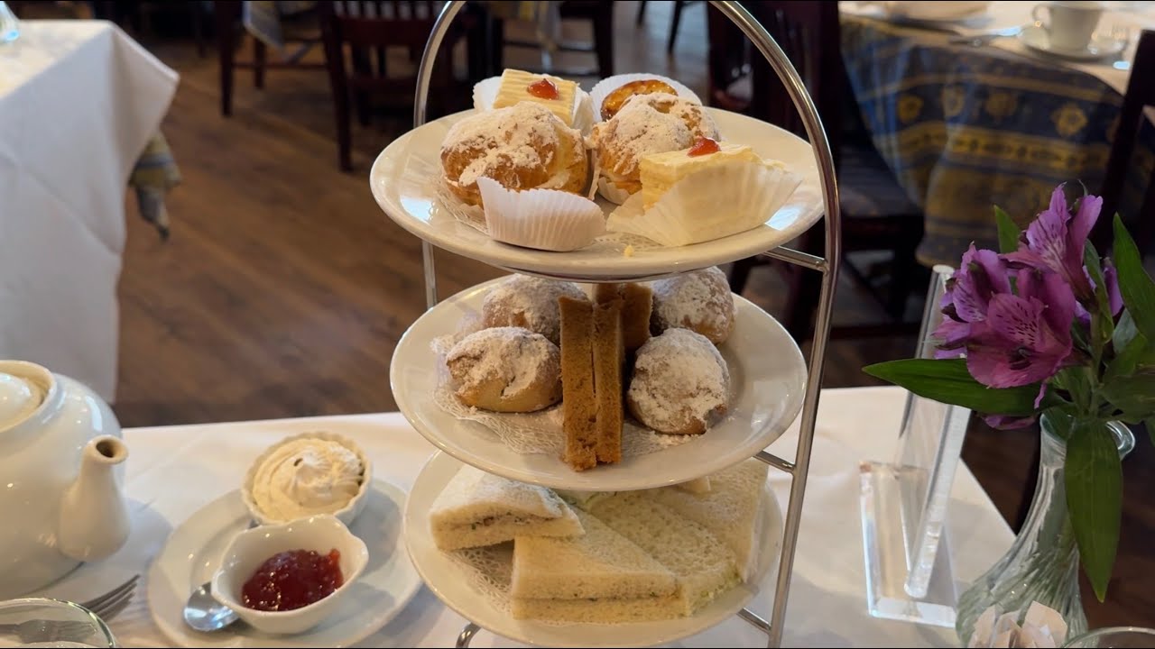 Отзыв о послеобеденном чаепитии в ресторане Lavendou Bistro Provincial в Далласе