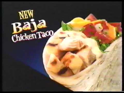 Taco Bell Baja Chicken Taco Television Commercial 2001