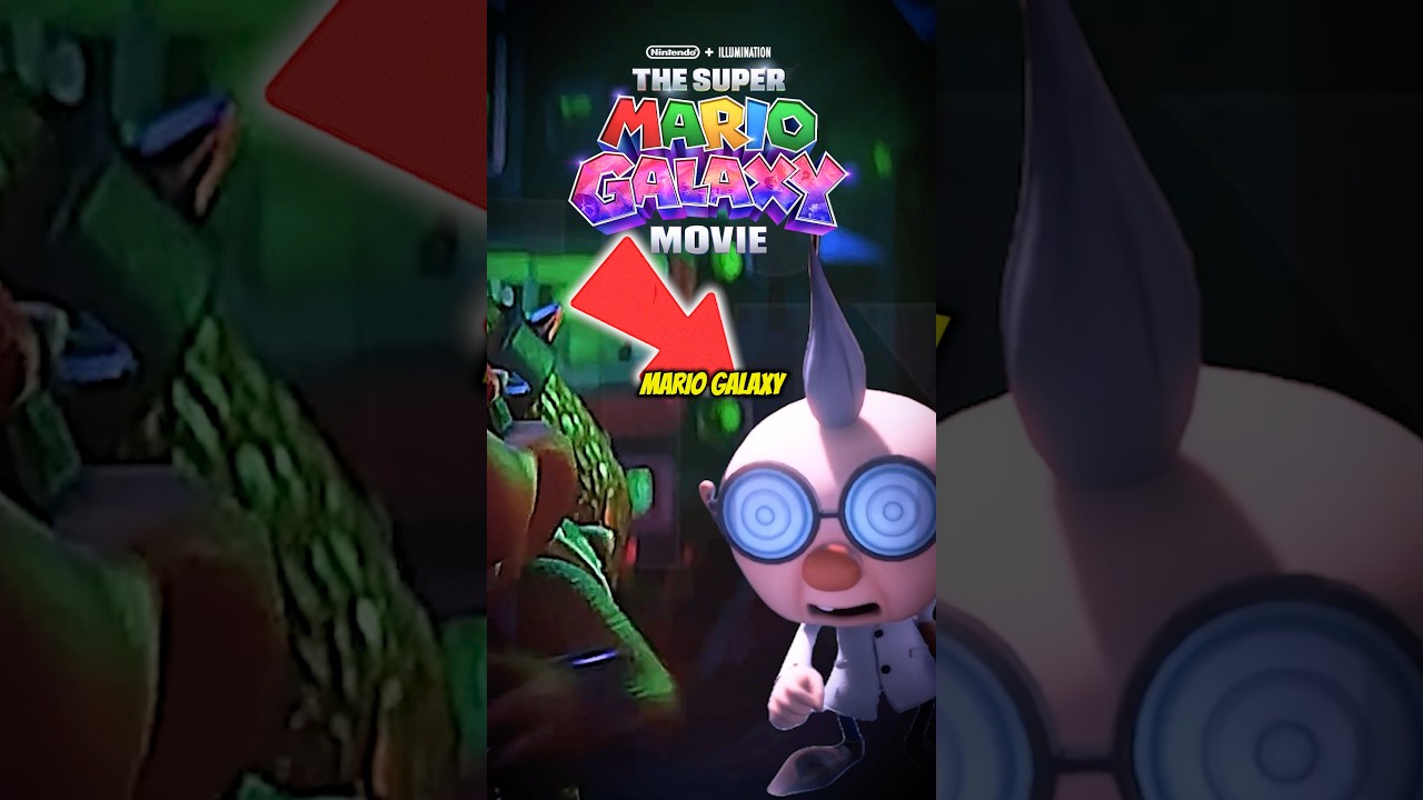 E Gadd in The Super Mario Galaxy Movie! #mariobros #mariomovie #luigismansion #bowser #nintendo