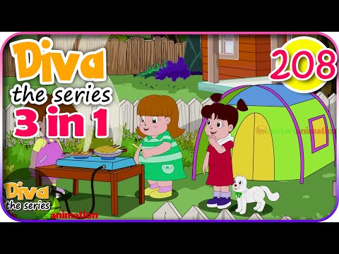 Seri Diva 3 in 1 | Kompilasi 3 Episode ~ Bagian 208 | Diva The Series Official