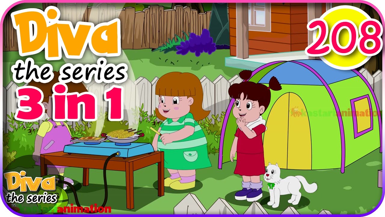 Seri Diva 3 in 1 | Kompilasi 3 Episode ~ Bagian 208 | Diva The Series Official