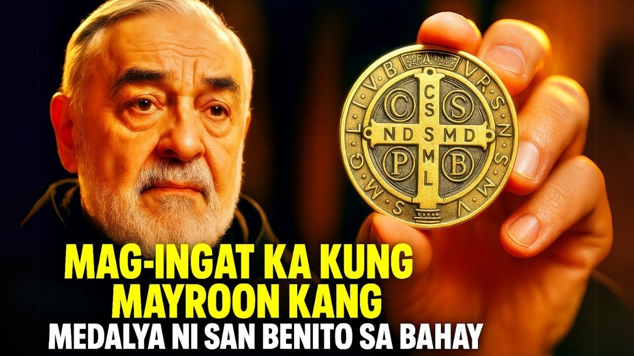 Babala ni Padre Pio: Ano ang naghihintay sa may Medalya ni San Benito sa bahay?