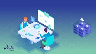 2.5D Isometric Animation - Server Mania - Pixle Digital