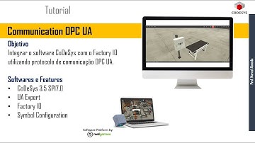 Integração de Softwares - OPC UA - Factory IO + CoDeSys 3.5