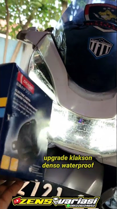 PASANG KLAKSON DENSO KEONG WATERPROOF‼️