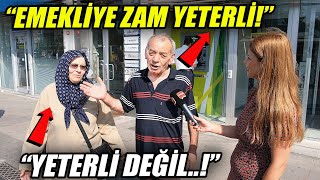Bu Maaş Bize Yeter Diyen Adamın Karısı Yetmez Diyerek Araya Girince.. Sokak Röportajları