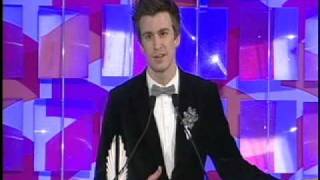 Hair's Gavin Creel Accepts an Award at the 21st Annual GLAAD Media Awards - New York