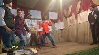 Dance by shivam kumar jha on ganpati bappa morya-saraswati pooja-2018