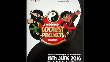 Coolest Projects Awards - Coderdojo - 18th June 2016