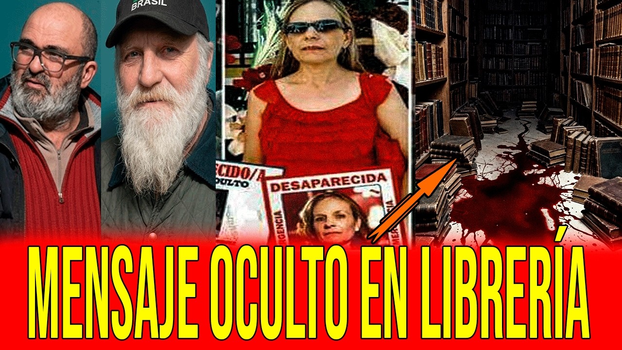 MENSAJE GRAVÍSIMO EN LIBRERÍA POR CRIMEN FRANCISCA CADENAS DE LOS DOS ASESIN0S HERMANOS!!