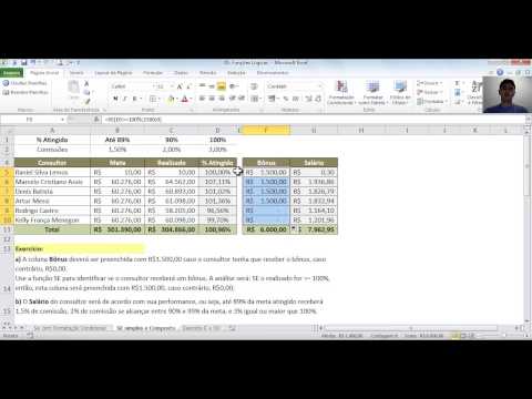 Excel Avançado   Aula 12   Funções Lógicas