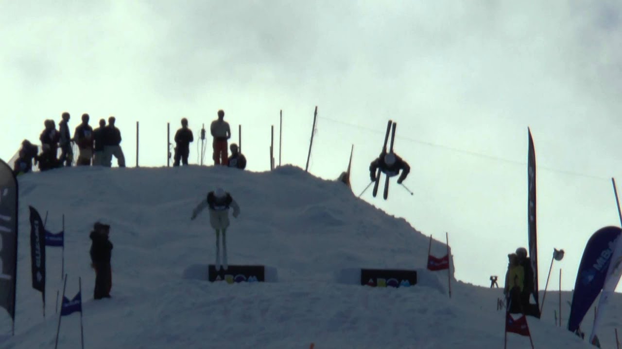 Matthew Graham vs Angus Cronin-Guss - 2014 ABOM Mogul Challenge - Mens Top 8 Dual Finals