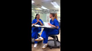 When you realize you’re not their only clinical bestie.