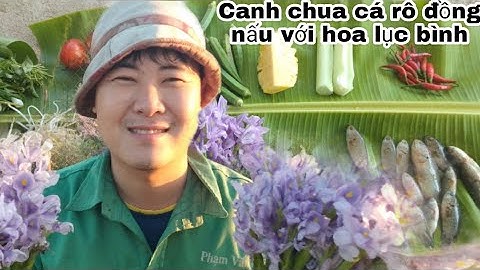 Thử làm món canh chua cá rô đồng hoa lục bình ll Kiệt 85 TV