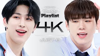 [Weekly Playlist l 4K캠] JUST B - 90's Love (저스트비 - 나인티스 러브 (원곡 :NCT U) l EP.558