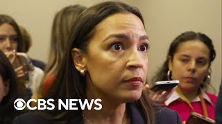 AOC says "this problem is bigger than one person" after some Democrats side with GOP to end shutdown